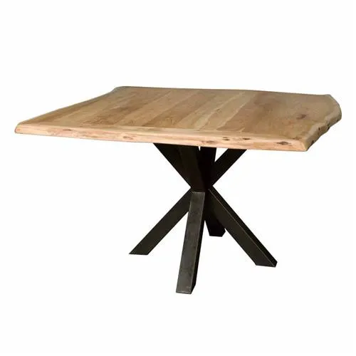 Eettafel Soria vierkant – 150 cm, 150 cm