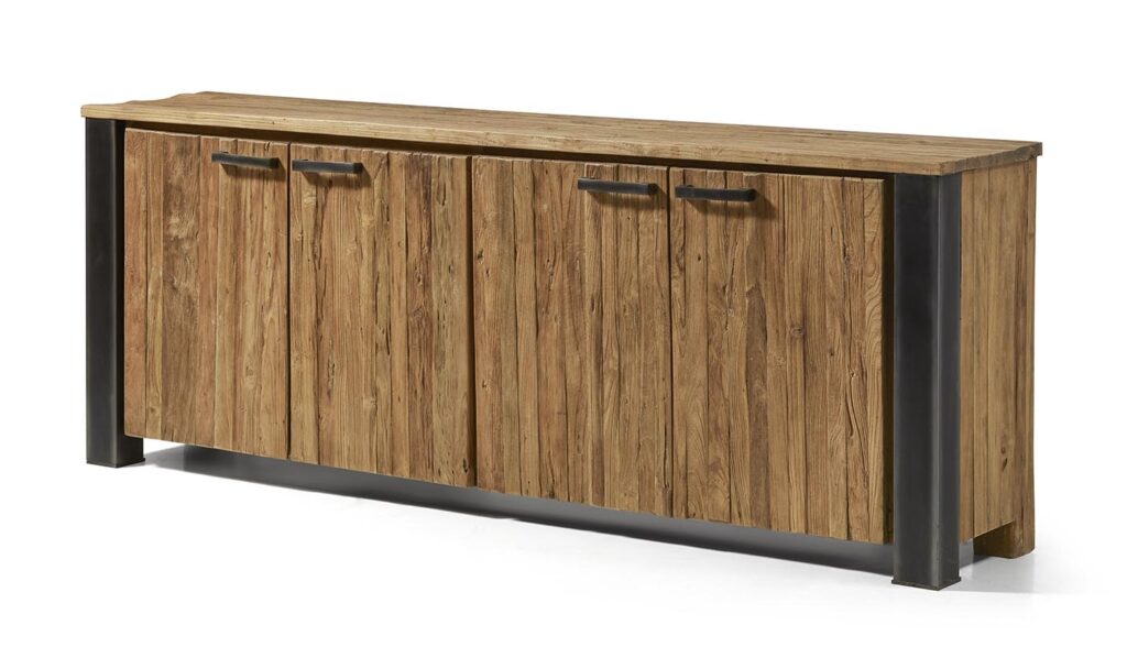 Dressoir Ramses Teakhout 4 deuren