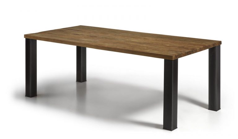 Eettafel Ramses Teakhout – 100 cm, 220 cm