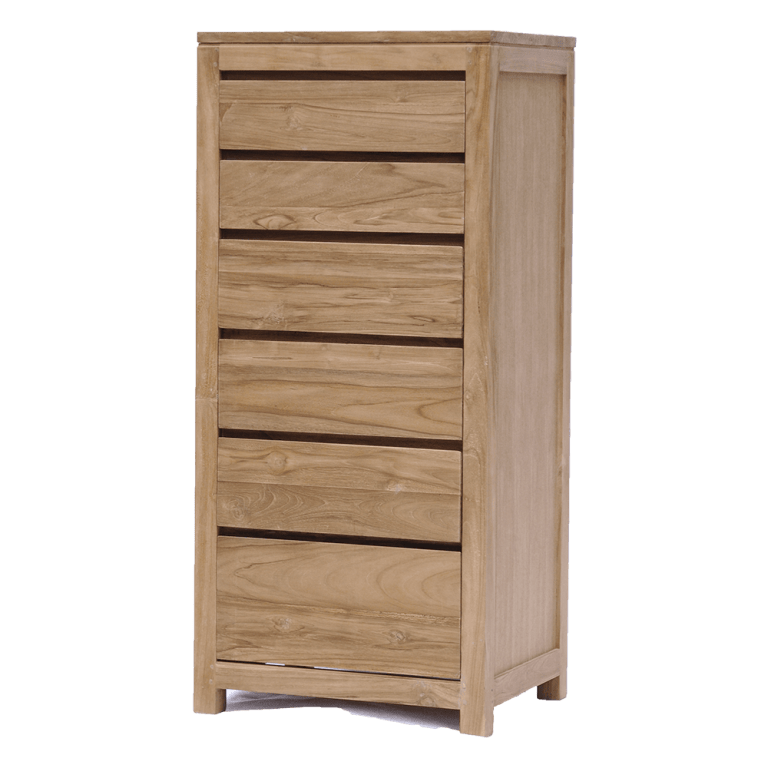 Ladenkast Corona teakhout Tower living