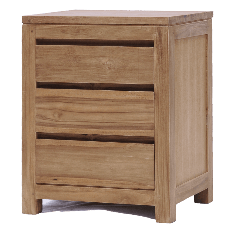 Ladenkast Corona teakhout Tower living