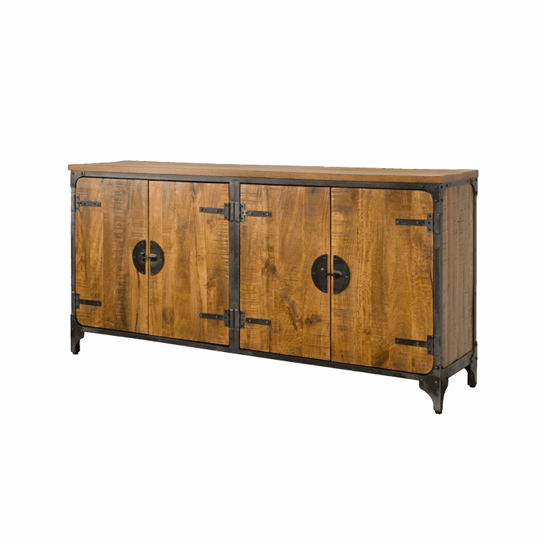 Dressoir Basto mangohout industrieel