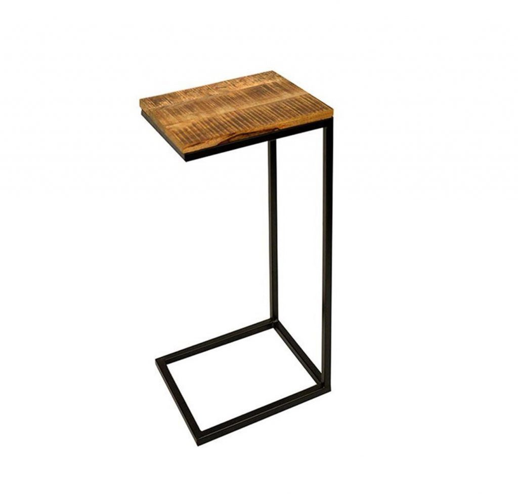 Industriële Laptoptafel Mangohout
