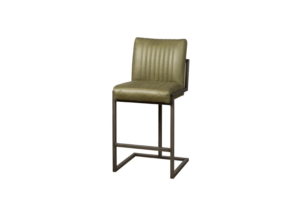 NC 0125 Ferro barstool fabric green v