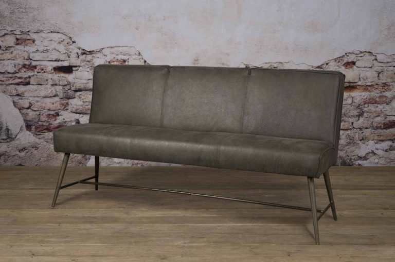 Eetkamerbank Belmonte – Grijs, 155 cm
