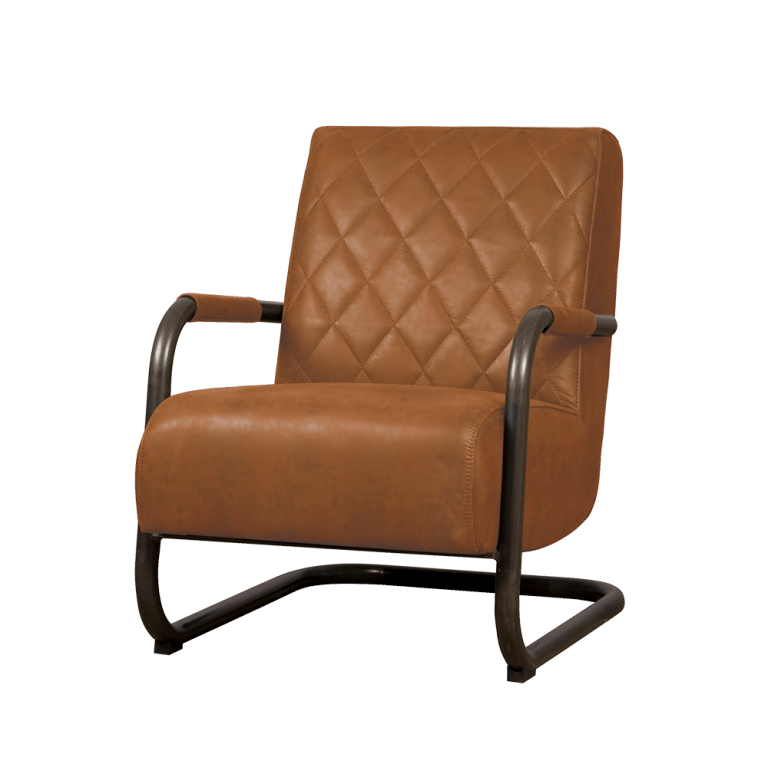 Fauteuil Civo Tower Living – Cognac