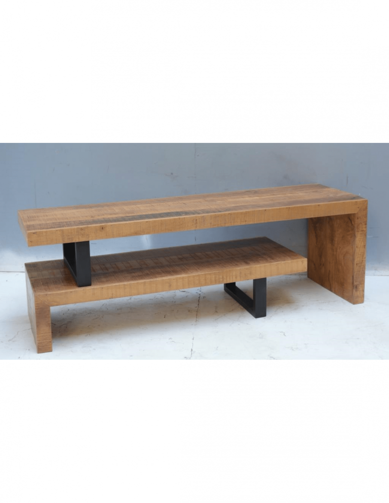 TV-meubel Kelly naturel 140cm mangohout