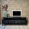 tv-meubel Jax 200cm zwart