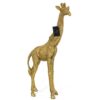 Beeld Giraffe goud 43 cm