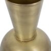 Vaas metaal goud 34 cm(h)