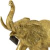 Beeldje Olifant goud 32(h) cm