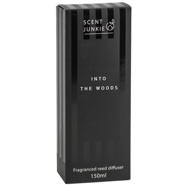 Geurdiffuser into the woods met stokjes 150ml