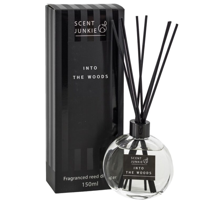 Geurdiffuser into the woods met stokjes 150ml