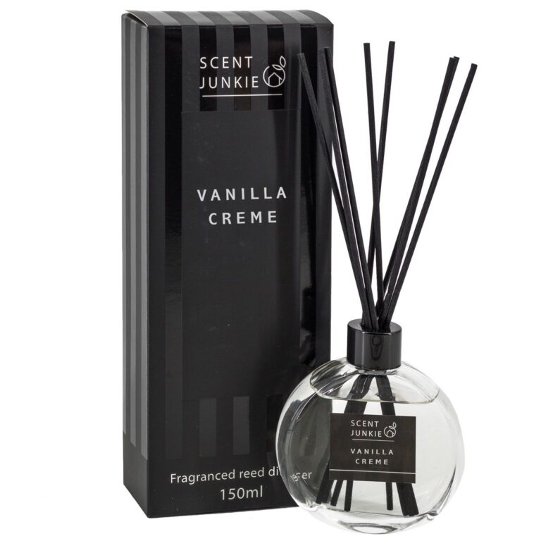 Geurdiffuser vanilla creme met stokjes 150ml