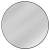 Metalen ronde spiegel(96x96x1cm)