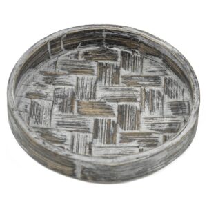 Bamboo schaaltje greywash (9x9x1cm)