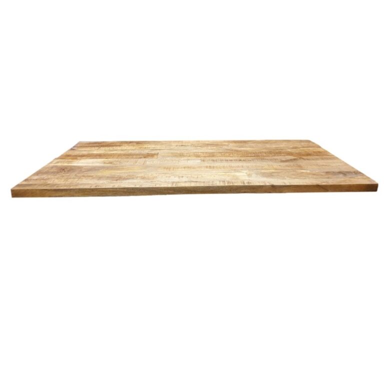 Mangohouten tafelblad 4cm top(180cm)