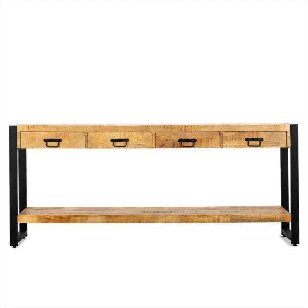 Sidetable Britt 4 laden mango industrieel
