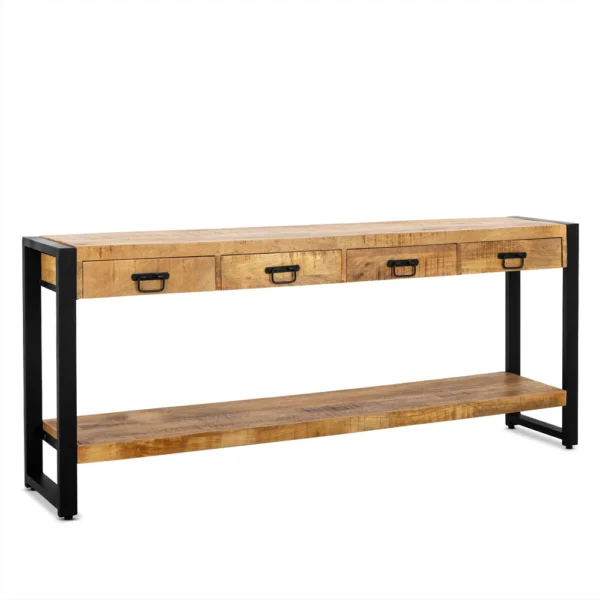 Sidetable Britt 4 laden mango industrieel