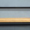 Industriële wandplank mangohout(100x25x30cm)