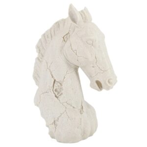 Ornament paardenhoofd off-white