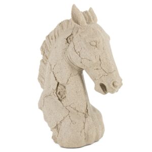 Ornament paardenhoofd zand