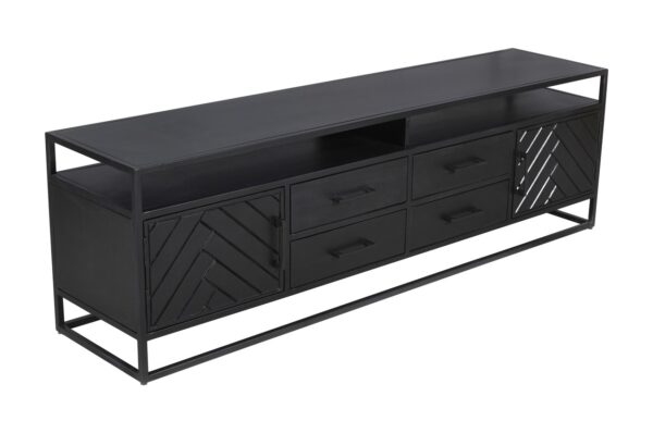TV-meubel Lyon Black 210cm