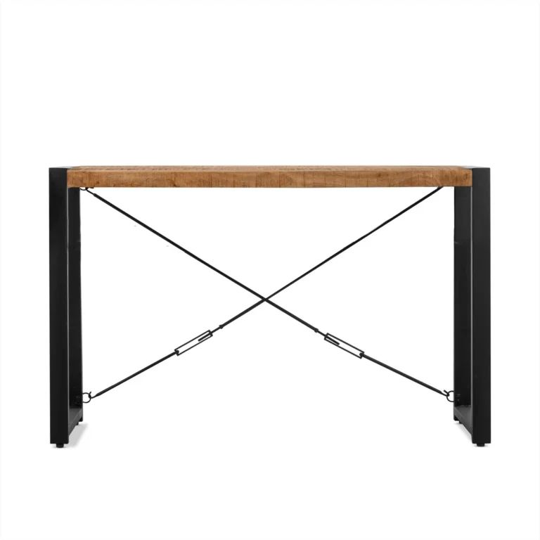 Sidetable Britt industrieel mango 120 x 35 x 76 cm