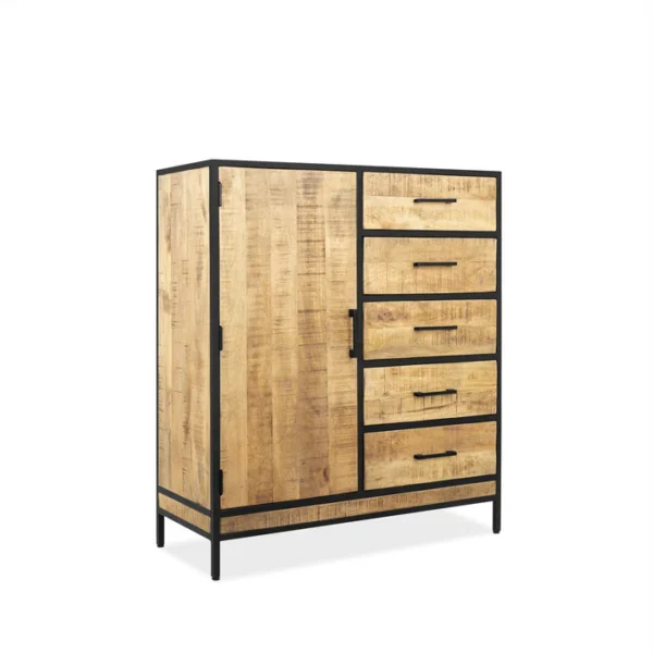 GB 1 Door 5 Drawer Cabinet 102