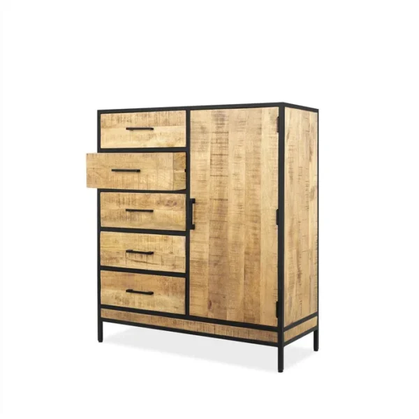 GB 1 Door 5 Drawer Cabinet 102