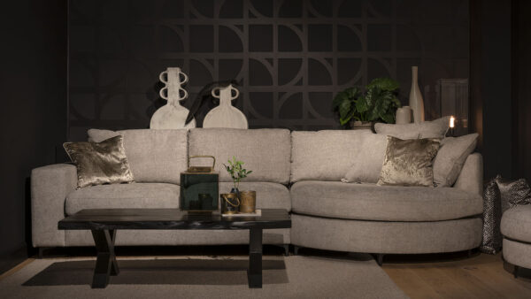Loungebank Lorenzo rond van UrbanSofa