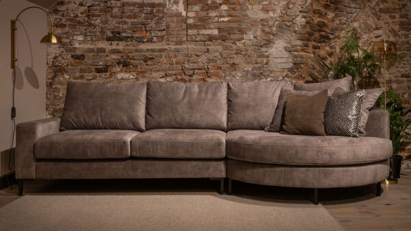 Loungebank Lausanne rond van UrbanSofa