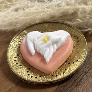 Amber Pure Cadeau set Valentijn hart met handen
