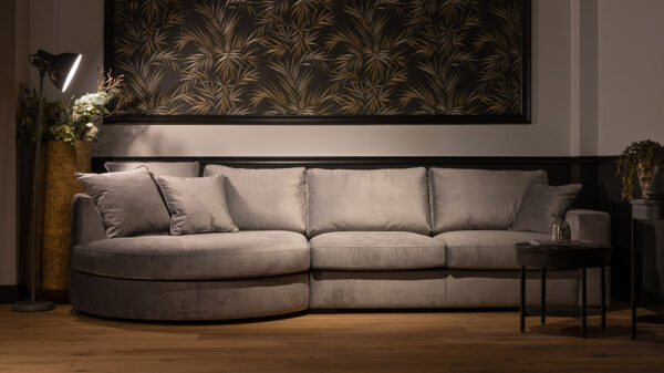 Loungebank Giorno rond van UrbanSofa