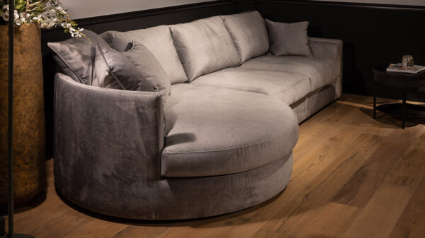 Loungebank Giorno rond van UrbanSofa