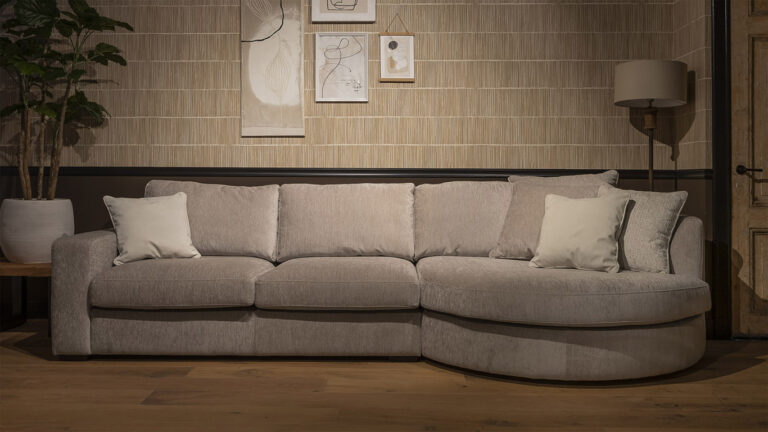 Loungebank Giorno rond van UrbanSofa