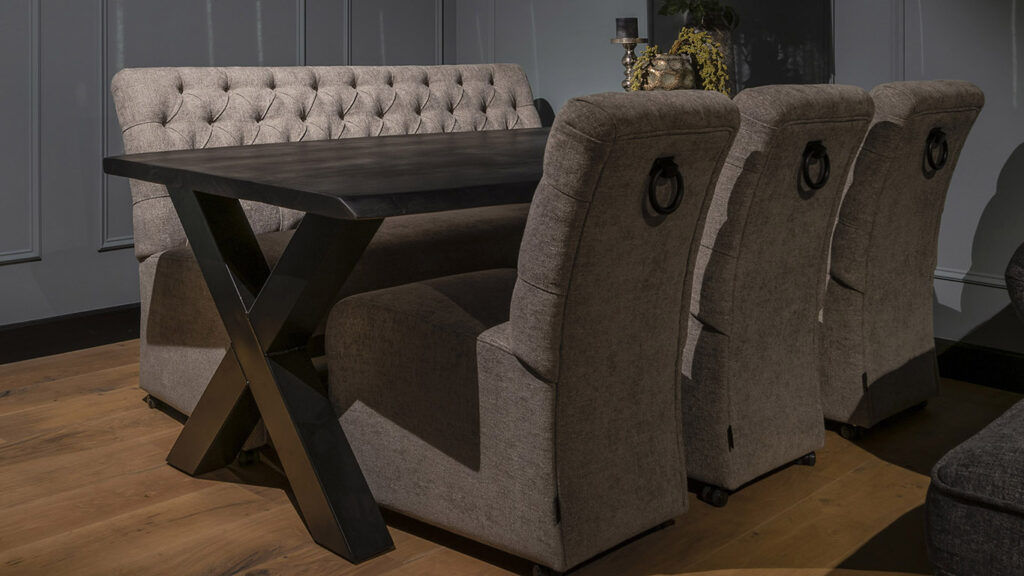 Eetkamerbank Toulouse no arms van UrbanSofa