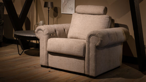 Relaxfauteuil Auxerre Armleuning Round UrbanSofa