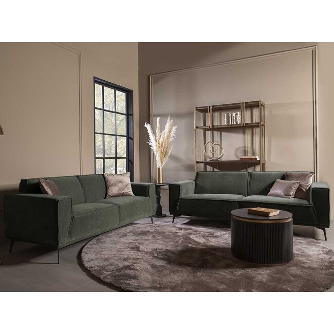 Tower Living Bank Leeds 2,5 zits en 3 zits  City 120 Beige – Tower Living Bank Leeds – 2,5 zits + 3 zits – City 355 Flessengroen