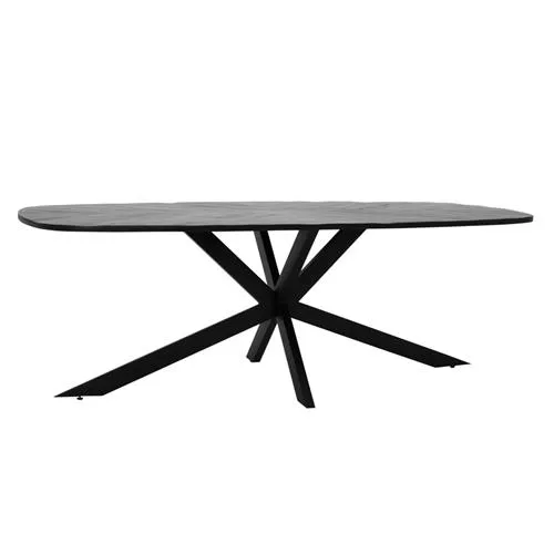 Eetkamertafel Silvi – 240 x 110 cm, Zwart