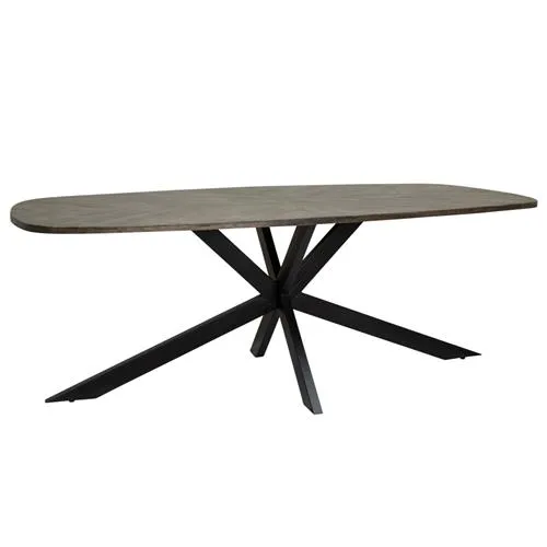 Eetkamertafel Silvi – 240 x 110 cm, Olijfbruin