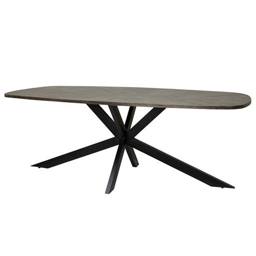 Eetkamertafel Silvi – 180 x 100 cm, Olijfbruin