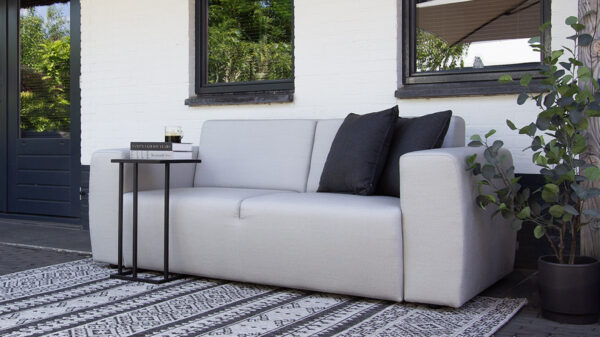 Urbansofa outdoor stoffen tuinbanken provence sofa sunbrella outdoor stof in savana grey 1