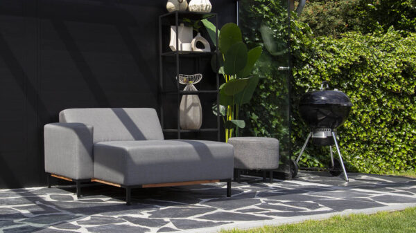 Urbansofa outdoor stoffen tuinbanken marbella daybed sunbrella natte charcoal onder de serre website 1