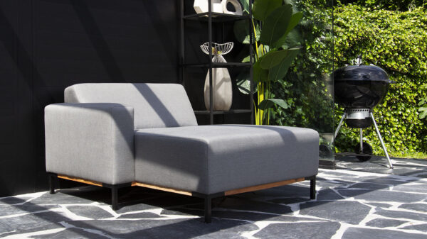 Urbansofa outdoor stoffen tuinbanken marbella daybed sunbrella natte charcoal onder de serre website