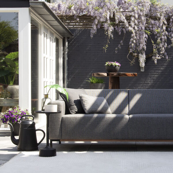 Urbansofa outdoor stoffen tuinbanken marbella sofa sunbrella savana tornado vierkant