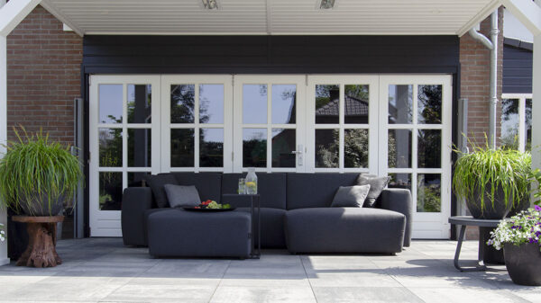 Urbansofa outdoor stoffen tuinbanken provence loungebank sunbrella natte scoty provence hocker sunbrella natte scoty buiten loungebank website