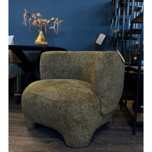 Fauteuil Lorain in stof chenille