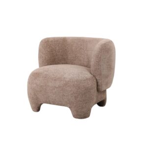 Fauteuil Lorain in stof chenille