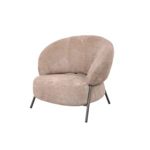 Fauteuil Norah in stof Chenille